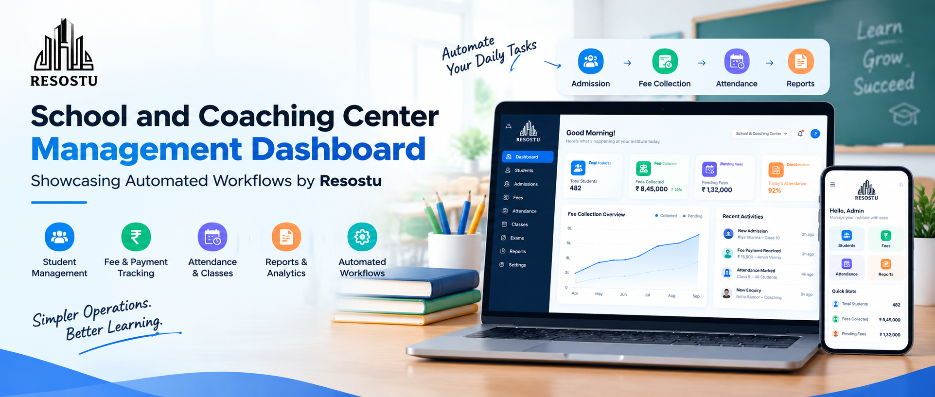 Why Modern Schools and Coaching Centers Need Integrated ERP Ecosystems