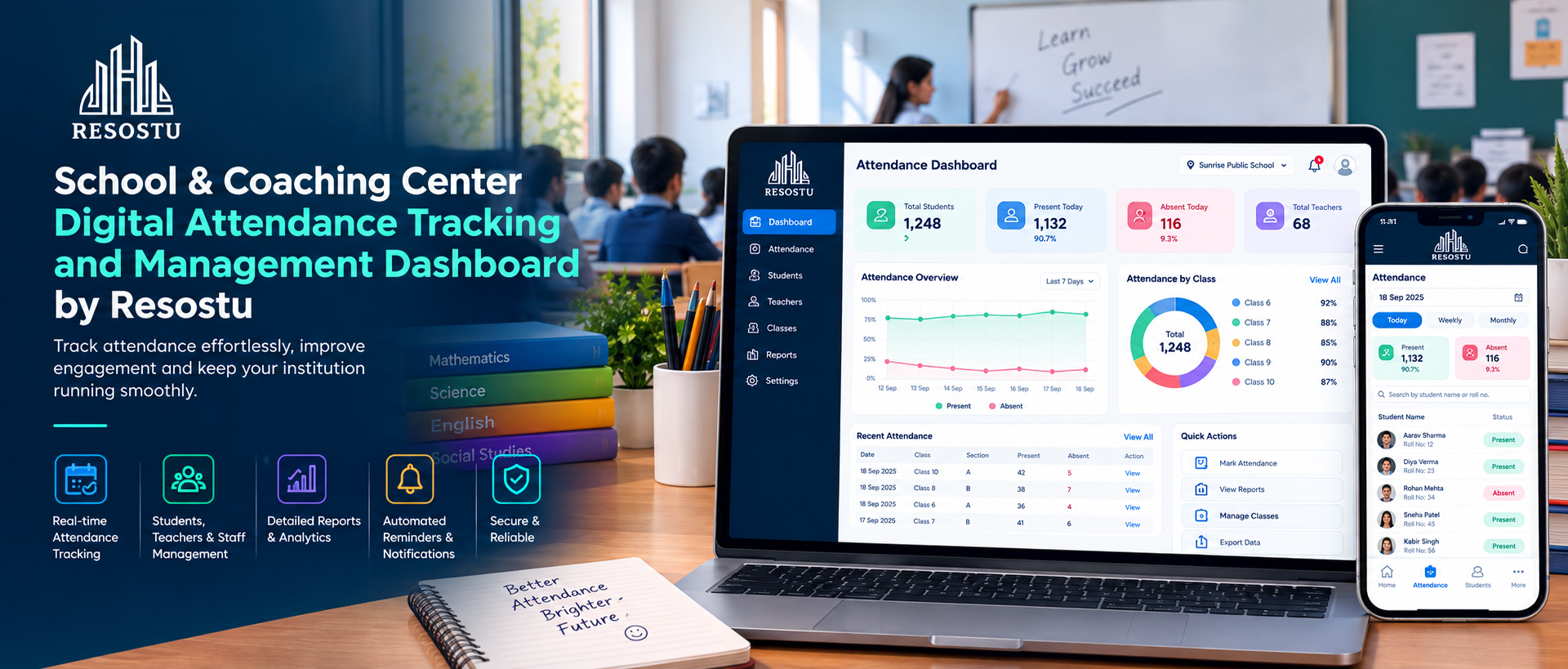 How Digital Attendance and Academic Tracking Elevate School and Coaching Operations